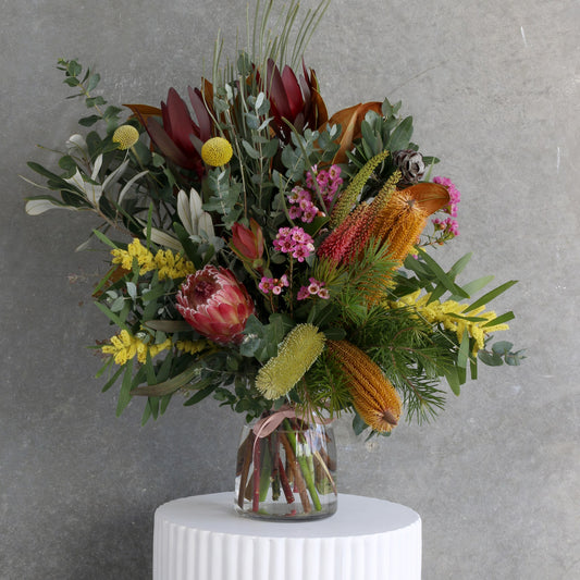 Premium Native Blooms in a Vase